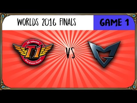 SKT T1 vs SSG - Highlights Game 1- Highlights Worlds 2016 Finals Samsung Galaxy vs SK Telecom T1