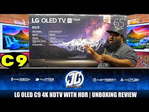 LG OLED C9 65" 4K HDTV | Unboxing & Review