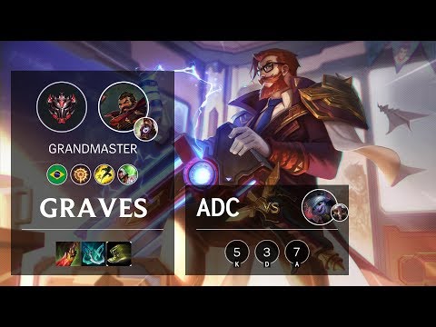 Graves ADC vs Tristana - BR Grandmaster Patch 10.5