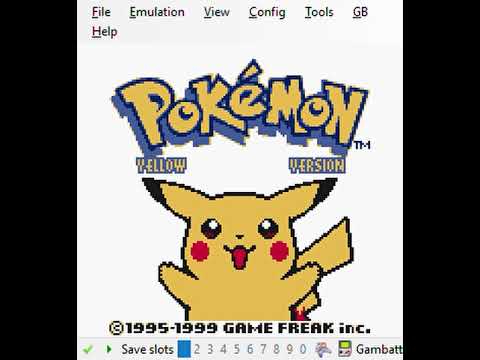 Pokemon Yellow/Red 0:00 tutorial (part 2)