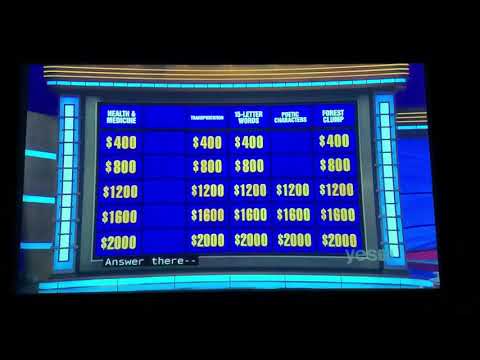 Double Jeopardy, Leslie Minot Day 2 - 2nd Daily Double (12/3/20)