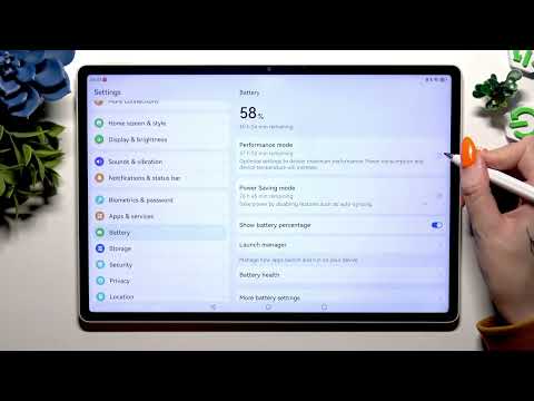 Huawei MatePad 12X – How to Turn On or Off High Performance Mode