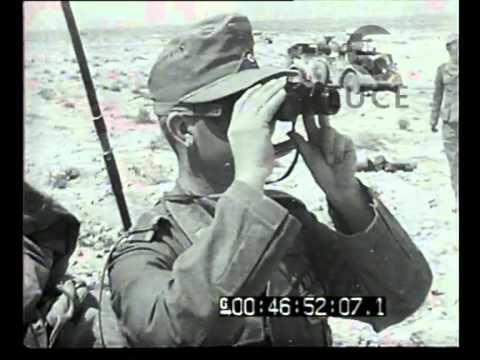 At the outposts of Marmarica, between one action and another