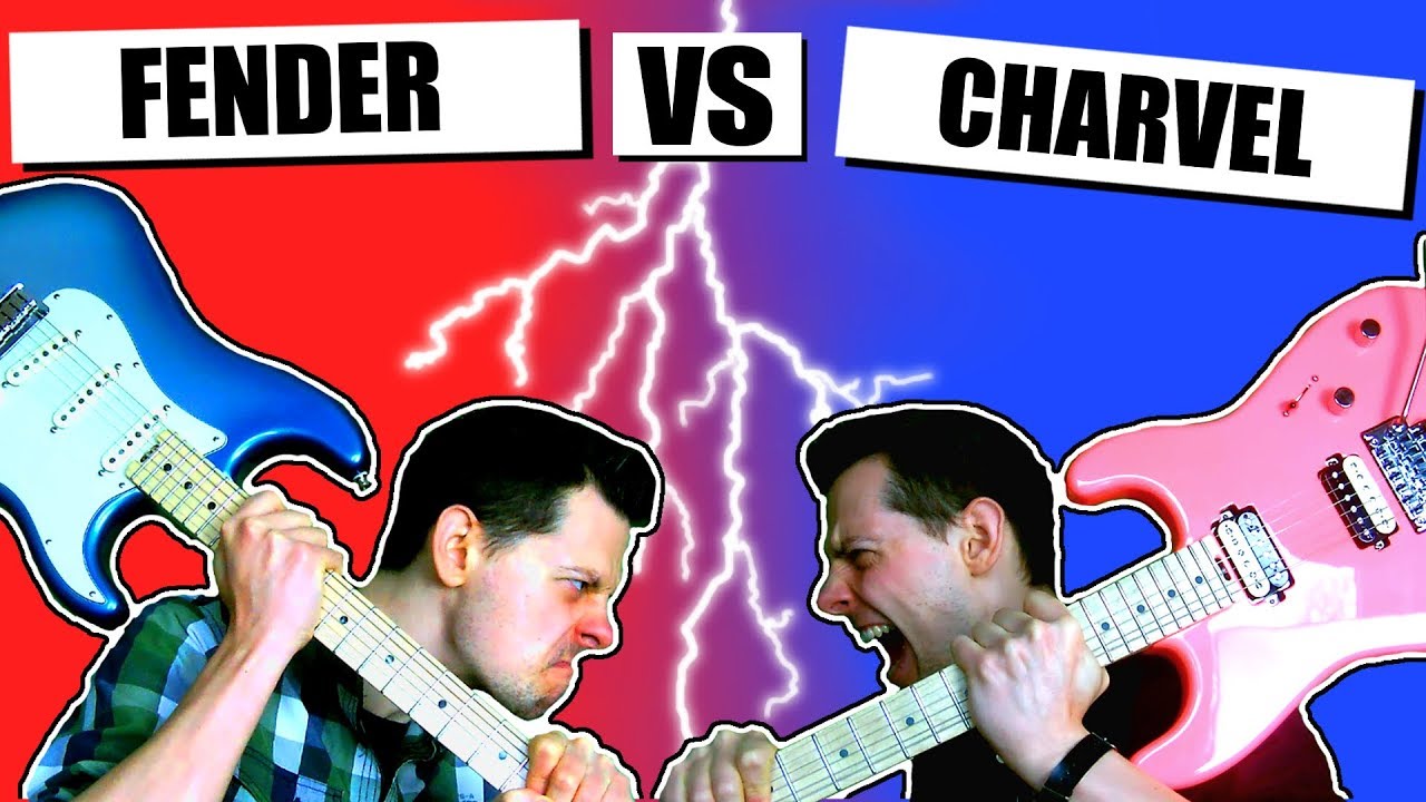 FENDER VS. CHARVEL | What Makes A Superstrat So Super?