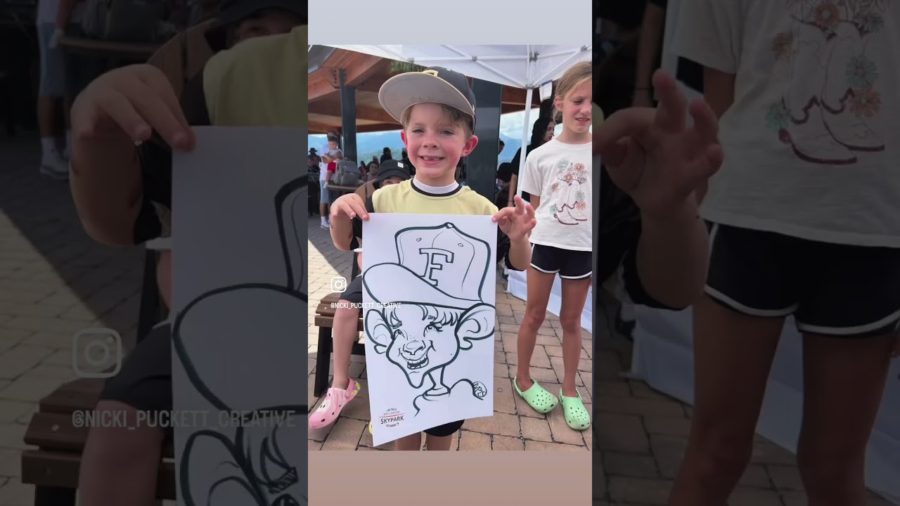 Promotional video thumbnail 4 for Nicki Puckett Creative Caricatures