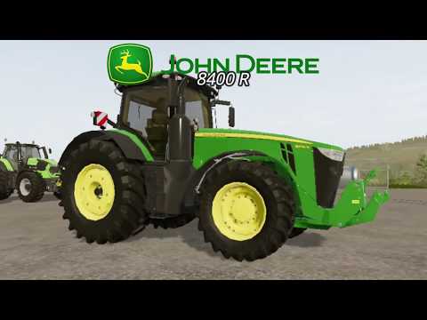 FS 20 ANDROID 🚜 JOHN DEERE 8400 R 🥇 TRACTORS REVIEW