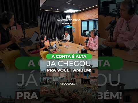A conta é alta, já chegou pra você também