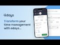 Introducing: edays Time Tracking
