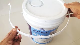 How to Open a Paint Bucket (10 Liter)
