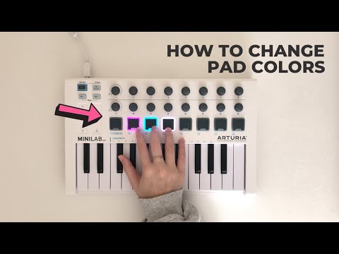 How To Change & Customize Pad Lighting Colors on Arturia Minilab/Keylab 2021