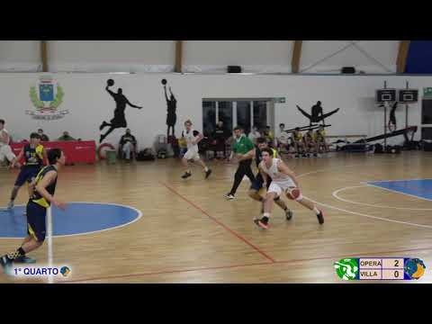 GOLD UISP U-18 - Città di Opera Vs. Villa Cortese - 55-71