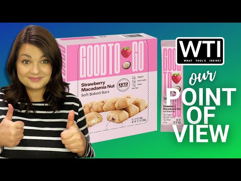 GOOD TO GO Strawberry Macadamia Bars - WTI product video review