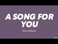 Donny Hathaway — A Song For You (LYRICS)