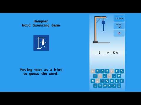 Hangman Word Guessing Game