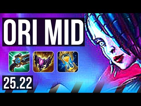ORIANNA vs ZED (MID) | 15/2/11, Legendary, 40k DMG | EUW Master | 25.22