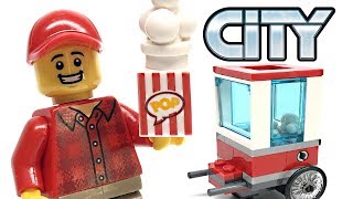 LEGO City Popcorn Cart review! 2019 polybag 30364! by just2good