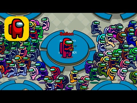 Among Us, but with 1 MILLION SEEKERS - HIDE n SEEK Mode