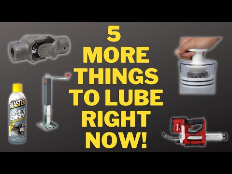 5 MORE Tools/Machines/Parts You Should Be Lubricating