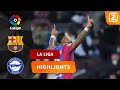 MEMPHIS KRULT DE BAL FRAAI HET DOEL IN! ? | Barcelona vs Alaves | La Liga 2021/22 | Samenvatting