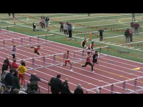 2025 Spire Preview 2 1 2025   Boys 60m Hurdle Prelims   Heat 1
