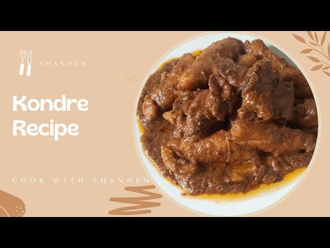 Kondre Recipe (Cameroonian Cuisine)