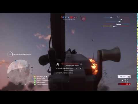 Battlefield 1 Plane vs Madsen Mg