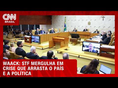 Waack: Crise no STF se agrava e arrasta o Brasil e a política | DESTAQUES DA SEMANA