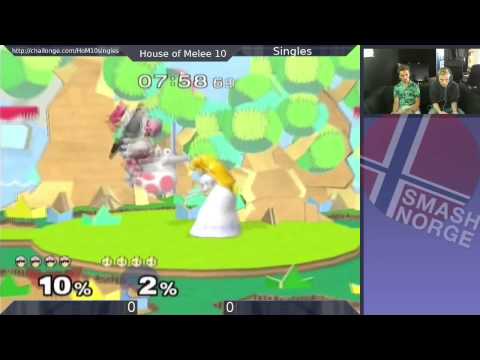 House of Melee 10 - Rocky (Falcon) vs Maw (Peach)