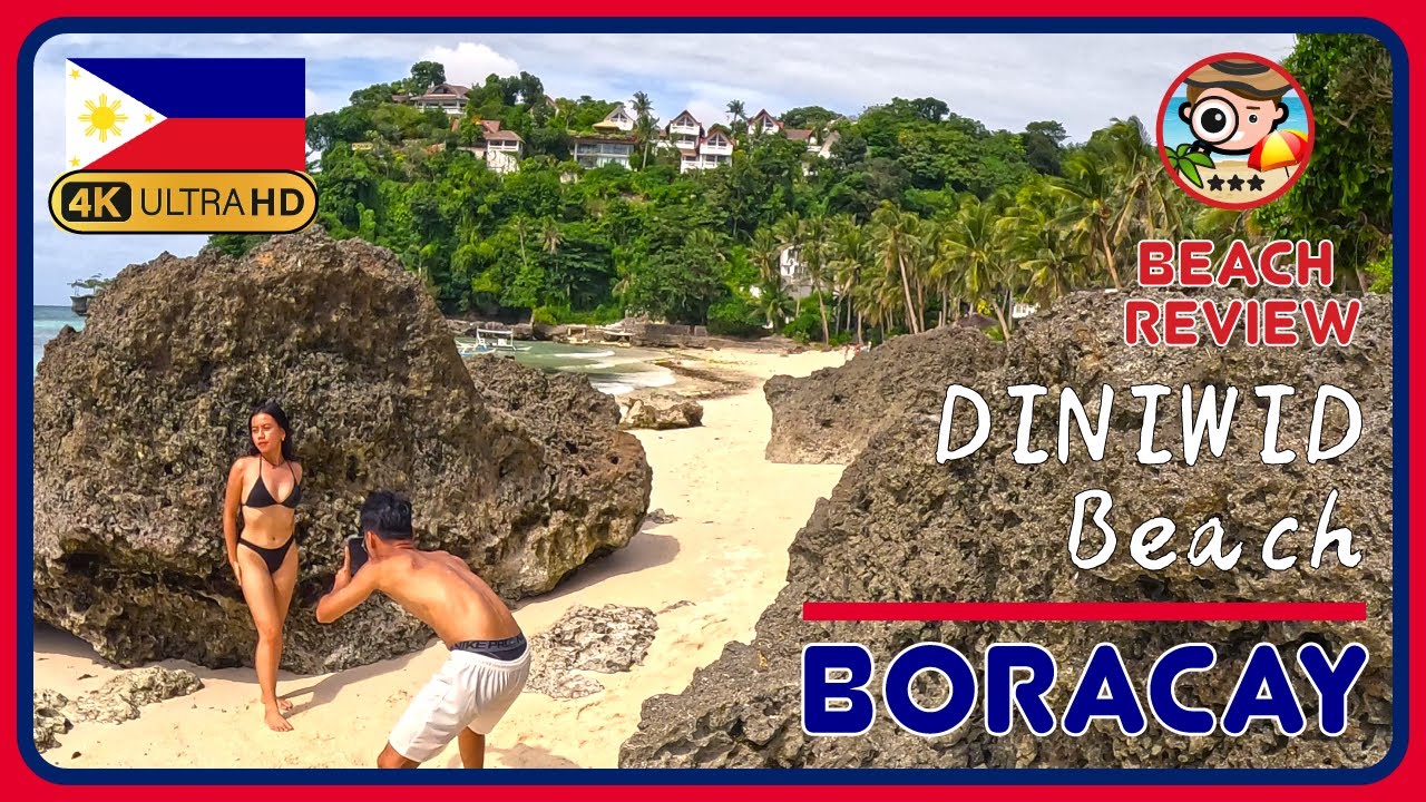Embark on a captivating walking tour of Diniwid Beach.