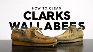 How To Clean SUPER DIRTY Clark Wallabees With Reshoevn8r