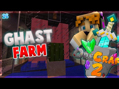 MEGA FARM DI GHAST NELL' OVERWORLD! OreCraft S2 #26 w/Cap