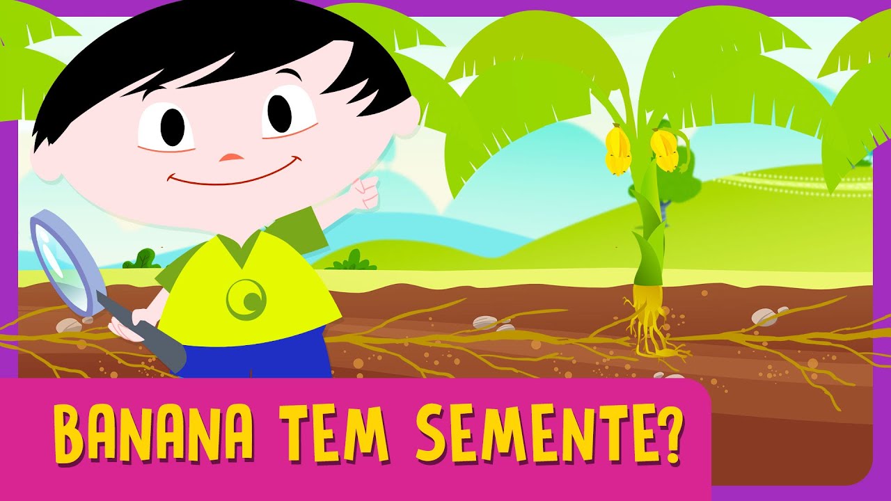 🟠 BANANA TEM SEMENTE? 🍌 Episódio Completo l O Show da Luna!