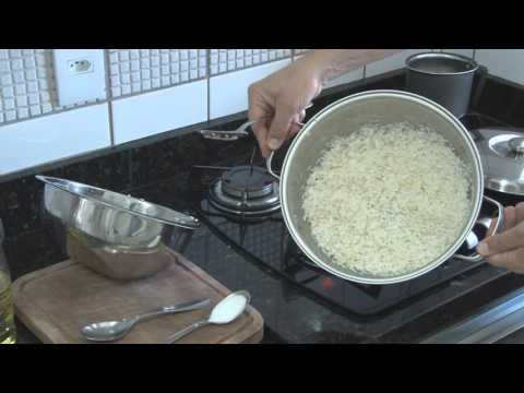 Arroz Branco - Receita