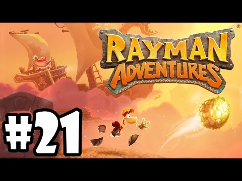 Rayman Adventures (Adventure 55 - 56) iOS / Android Gameplay Video - Part 21