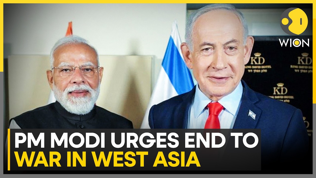 Israel-Iran War: PM Modi Urges End to War in West Asia, Calls for Immediate Peace | WION