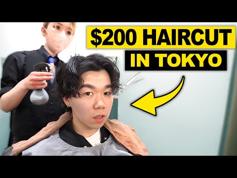 Surviving $4 vs $200 Haircut in Tokyo, JAPAN🇯🇵