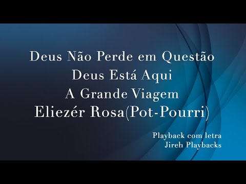 Deus Não Perde Em Questão  Deus Está Aqui A Grande Viagem - Eliézer Rosa