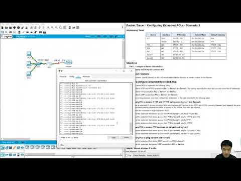 [CCNA 4]PT 4.2.2.12 Configuring Extended ACLs - Scenario 3(ver.JPN)