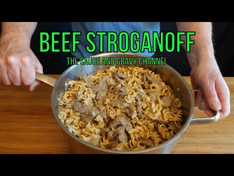 Beef Stroganoff | Comfort Food | Beef Stroganoff Gravy | Hearty Gravy | How to Make Beef Stroganoff