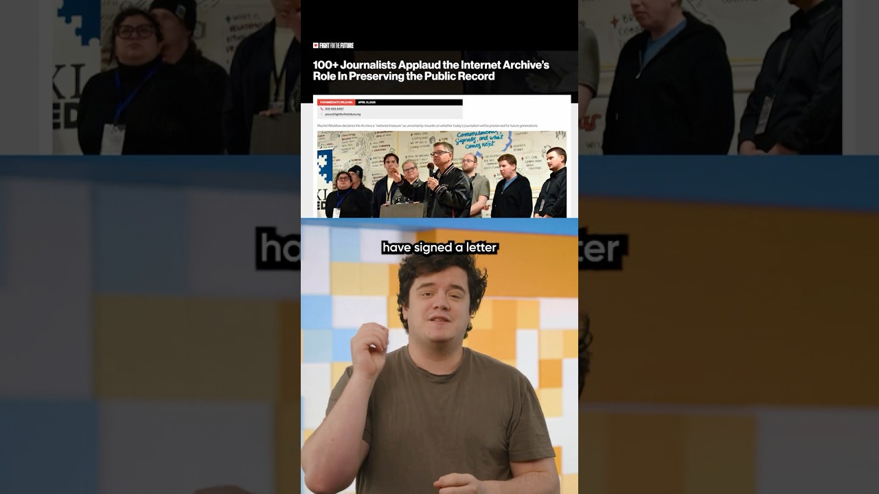 They're blocking Internet Archive?