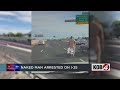 Man Arrested After Walking Naked Down I 25