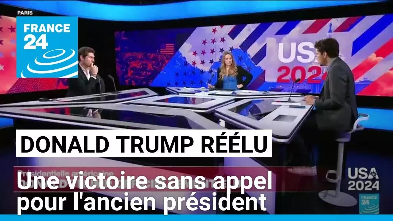 Donald Trump officiellement réélu : une victoire sans appel • FRANCE 24