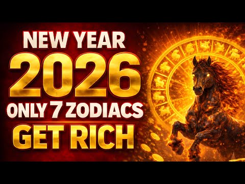 7 Zodiac Signs DESTINED for Wealth in 2026 Fire Horse Year | Grandmaster Lin Feng Shui
