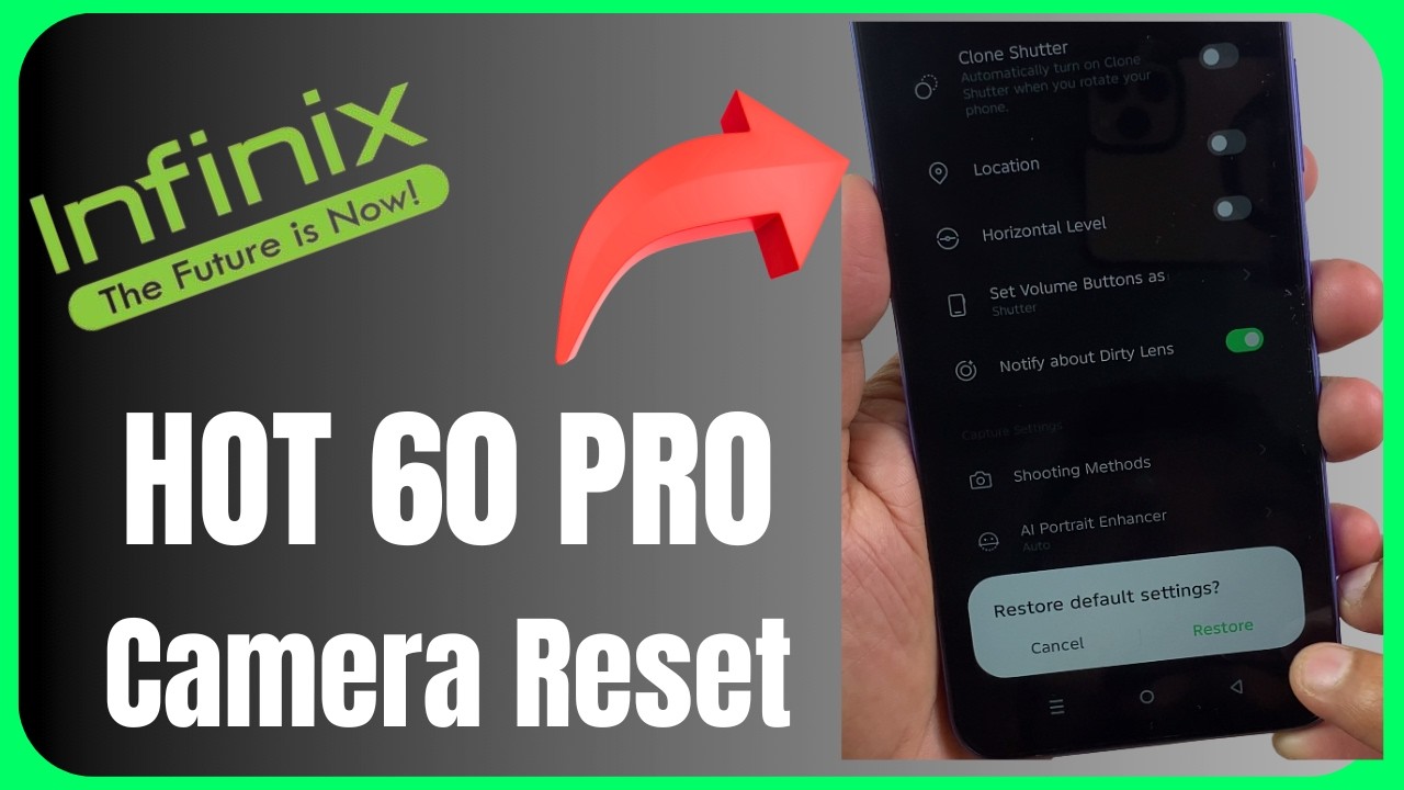 📸 Camera Blurry on Infinix Hot 60i? Reset These Settings NOW! 😱📱