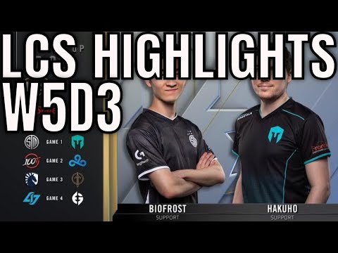 LCS Highlights ALL GAMES Week 5 Day 3 Summer 2020 League Championship Series