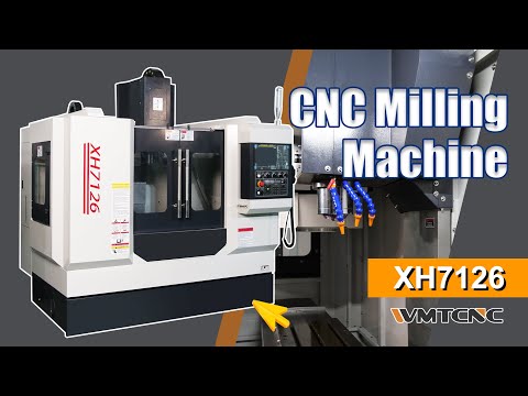 2022 New Arrival | WMTCNC 3 Axis CNC Milling Machine XH7126