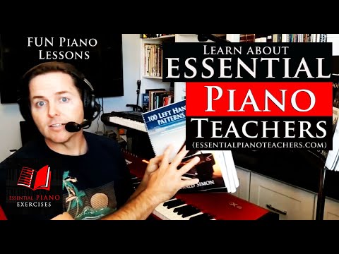 Introducing Essential Piano Exercises and Cool Songs for Piano Students and Teachers