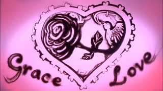 grace and love Kutless with sand art by Immanuel Boie