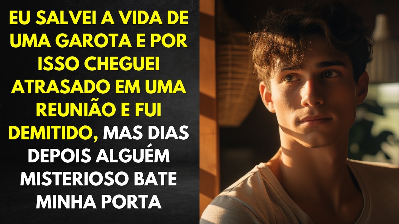 Eu Salvei a Vida De Uma Garota e Por Isso Cheguei Atrasado Em Uma Reunião e Fui Demitido