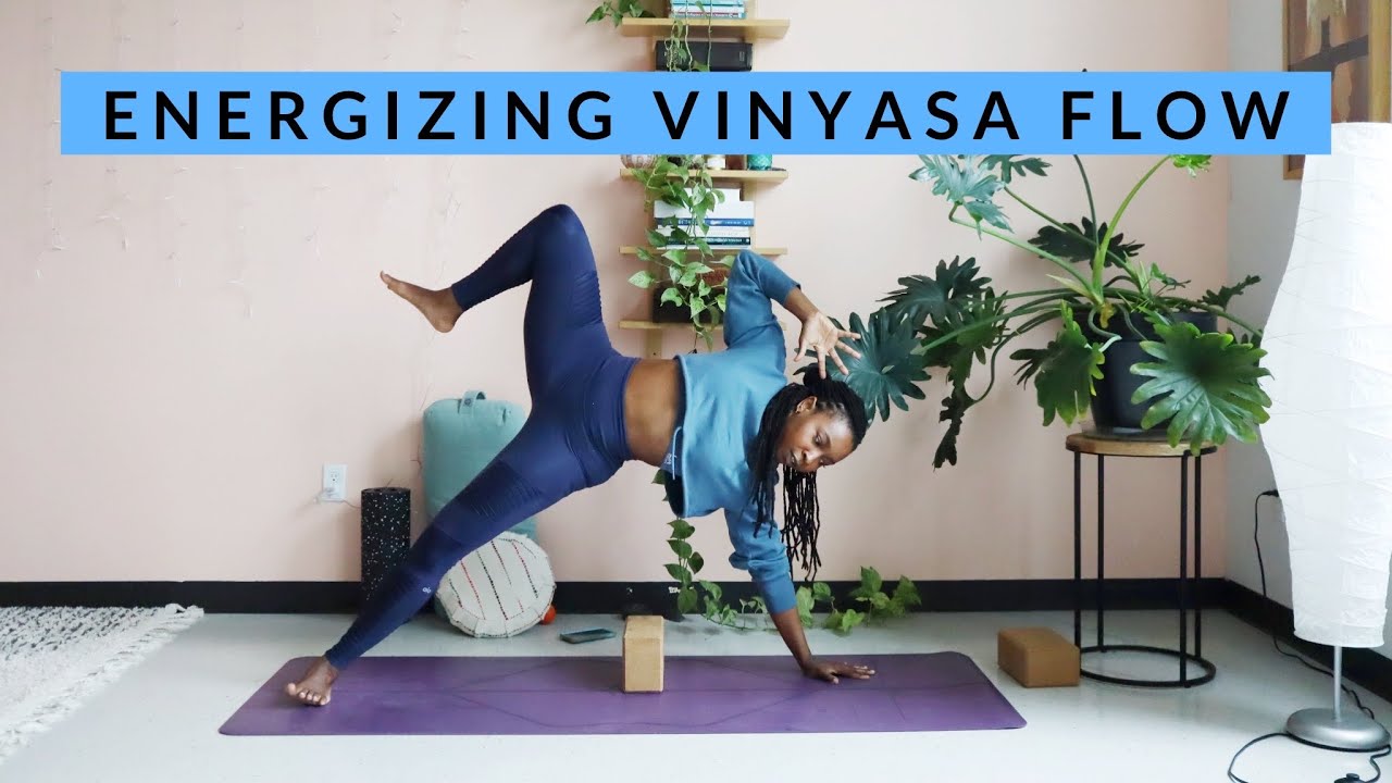 ENERGIZING Vinyasa Flow | Yoga by Biola - YouTube